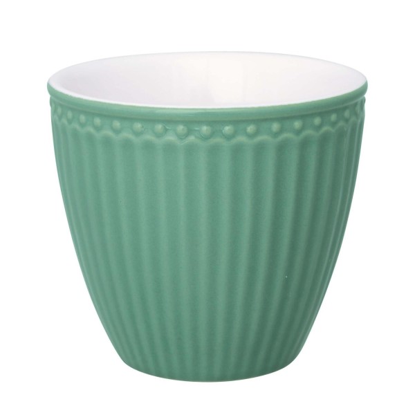 GreenGate Mini Latte Cup "Alice" (Dusty Green)