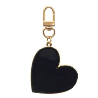 Schlüsselanhänger "Großes Herz" - 4,9x8,4 cm (Schwarz) von Eulenschnitt