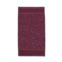 Pip Studio Handtuch "Jasmin Jacquard" - 55x100 cm (Dark Pink)