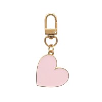 Schlüsselanhänger "Kleines Herz" - 3,3x6,8 cm (Rosa) von Eulenschnitt