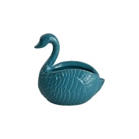 rice Blumentopf "Swan" - 17x8,5x16 cm (Grün)