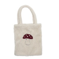 Bloomingville MINI Tasche "Mushroom" - 35x40 cm (Weiß)