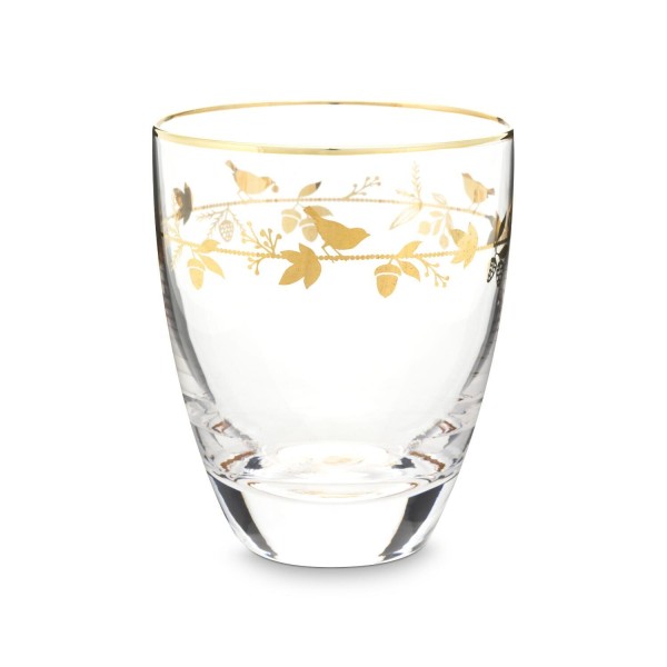 Pip Studio Wasserglas - 360 ml (Gold)