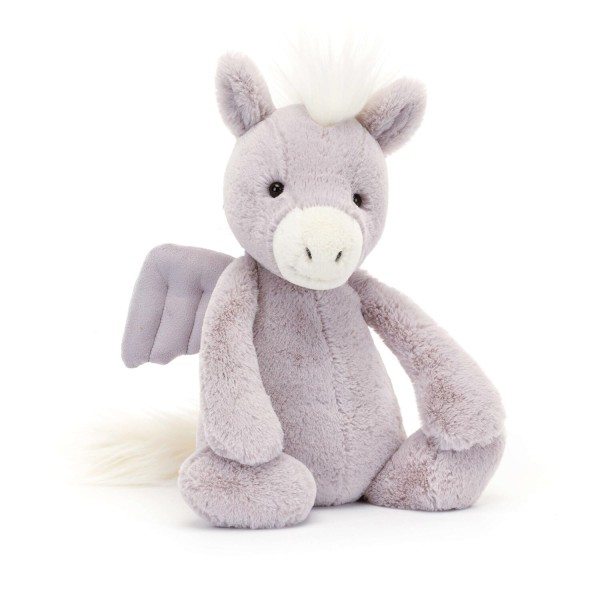 Jellycat Kuscheltier Pegasus "Bashful Original" - M (Grau)