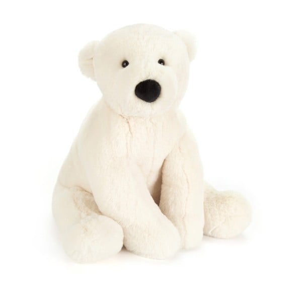 Jellycat Kuscheltier Eisbär "Perry" - 26 cm (Weiß)