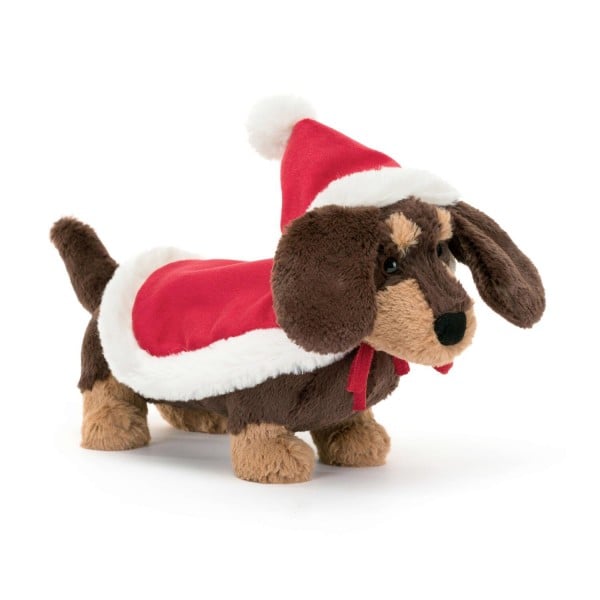 Jellycat Kuscheltier Hund "Winter Warmer Otto Sausage Dog" (Braun)