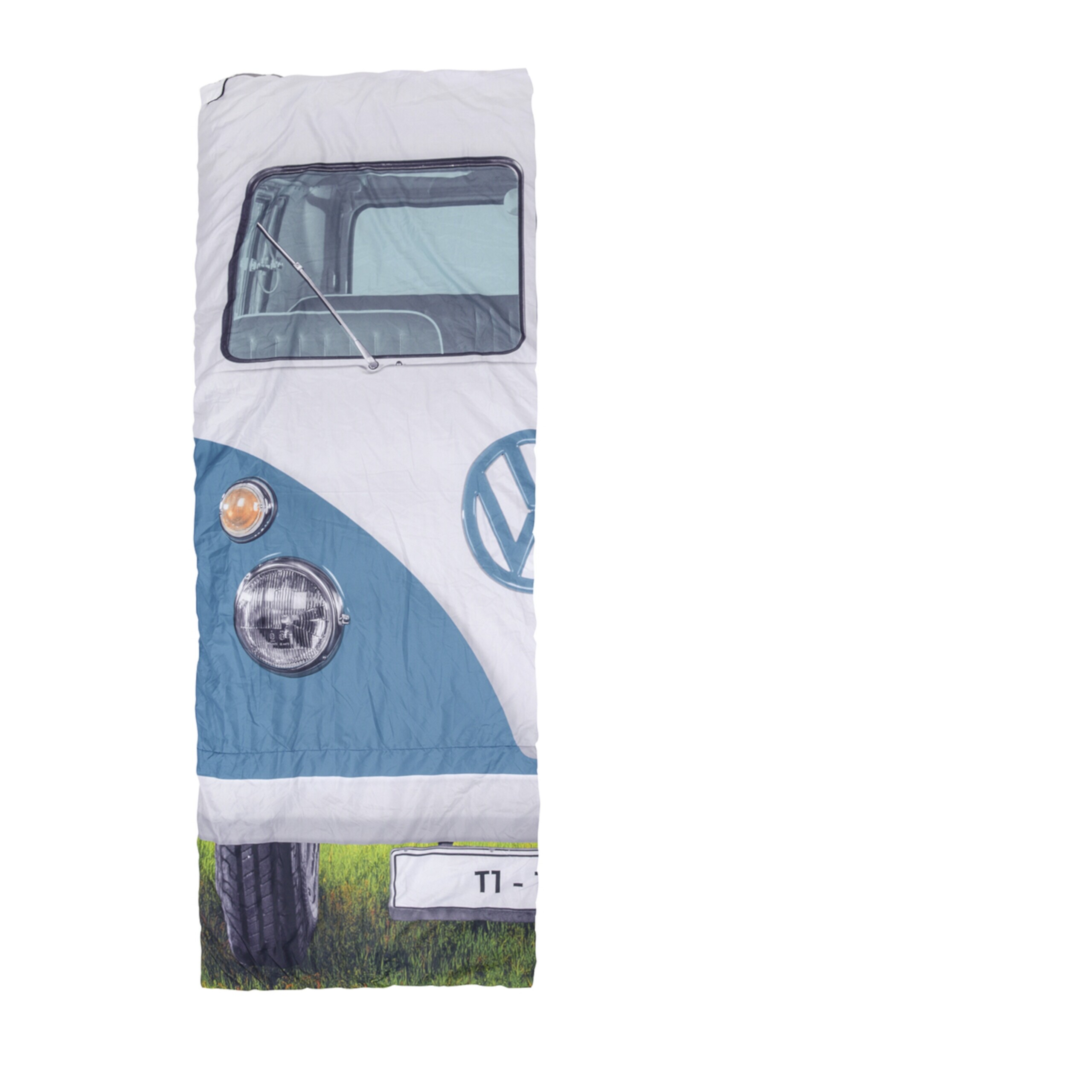 VW Bus Einzelschlafsack (Blau)