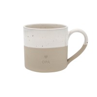 Große Tasse "Opa" (Natur) von Eulenschnitt