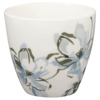 GreenGate Latte Cup "Evia" - 10x9 cm (Weiß)