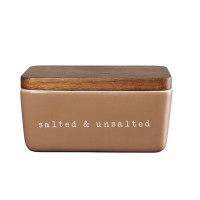 Butterdose "salted & unsalted" (Braun) von ASA