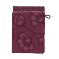 Pip Studio Gästehandtuch "Jasmin Jacquard" - 16x22 cm (Dark Pink)