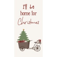 Ib Laursen Papierservietten "I'll be home for Christmas" - 16 Stk (Bunt)