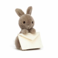 Jellycat Kuscheltier Botenhase - 19 cm (Grau)