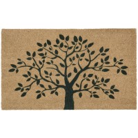 Ib Laursen Türmatte "Baum" - 60x40 cm (Braun)