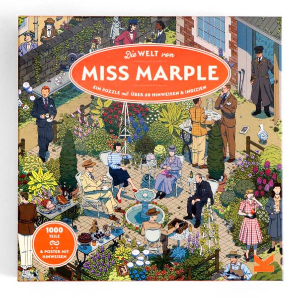 Puzzle "Die Welt von Miss Marple" von Laurence King