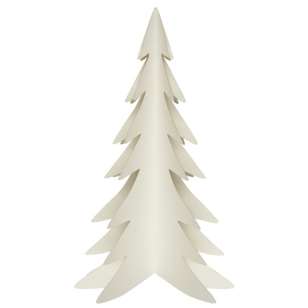 Ib Laursen Scherenschnitt "Tannenbaum" - 30 cm (Beige)