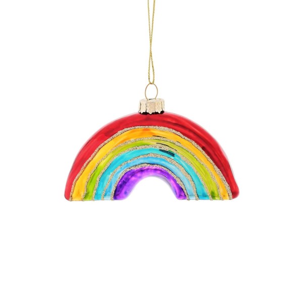 Weihnachtsanhänger "Regenbogen" (Bunt) von Gift Company