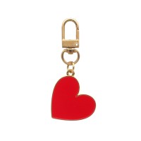 Schlüsselanhänger "Kleines Herz" - 3,3x6,8 cm (Rot) von Eulenschnitt