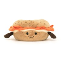 Jellycat Kuscheltier Bagel "Amuseables" - 14 cm (Bunt)