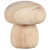 Ib Laursen Pilz aus Holz (Natur)