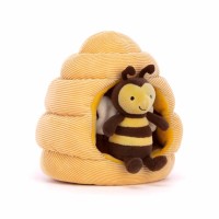 Jellycat Kuscheltier Biene "Honeyhome" - 18 cm (Gelb)