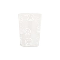 Trinkglas "Smileys" - 500 ml (Weiß) von Eulenschnitt