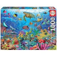 Educa Puzzle "Bunte Unterwasserwelt" - 1000 Teile