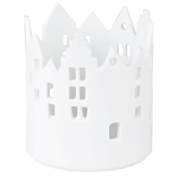 Stadtlicht "Rathausplatz" - 8x9 cm (Weiß) von räder Design