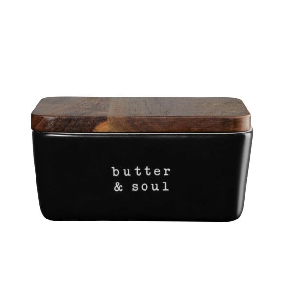 Butterdose "butter & soul" (Schwarz) von ASA