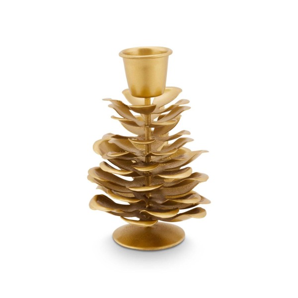 Pip Studio Kerzenhalter "Pinecone" - 11cm (Gold)